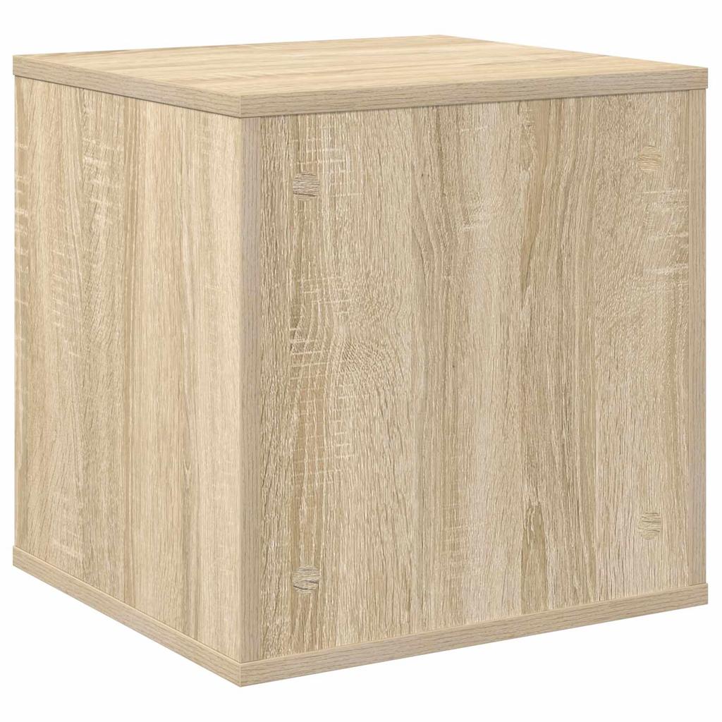 Vinyl Album Box Sonoma Oak 37 x 36.5 x 38 cm Particleboard