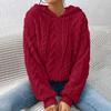 Женские толстовки с длинным рукавом, повседневные однотонные толстовки с капюшоном на шнурке для женщин, пуловер