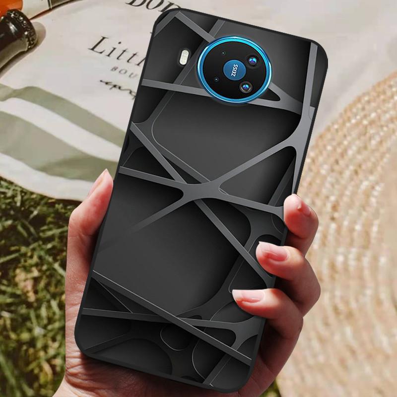 Чехол для Nokia 8.3 5G, мягкий силиконовый чехол из ТПУ для телефона Nokia 8.3 Nokia8.3 5G, 6.81 дюйма, милый защитный чехол-бампер с кошкой