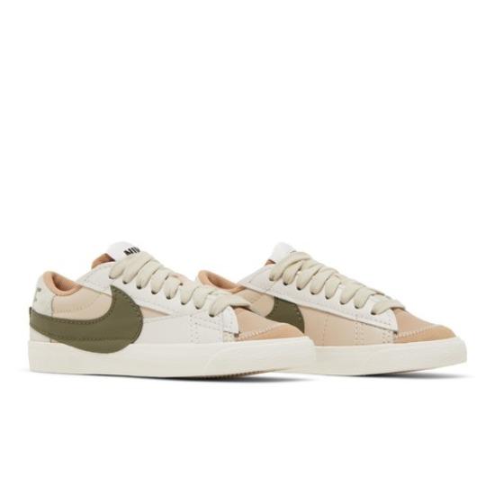 Nike Кроссовки Blazer Low 77 Jumbo Sand Drift Medium Olive Женские DQ1470-105