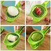Multipurpose Kitchen Slicer Strawberry Kiwi Fruit Divider Cutter Slicer for Hard Boiled Eggs Cutting Tools Kitchen Accessories