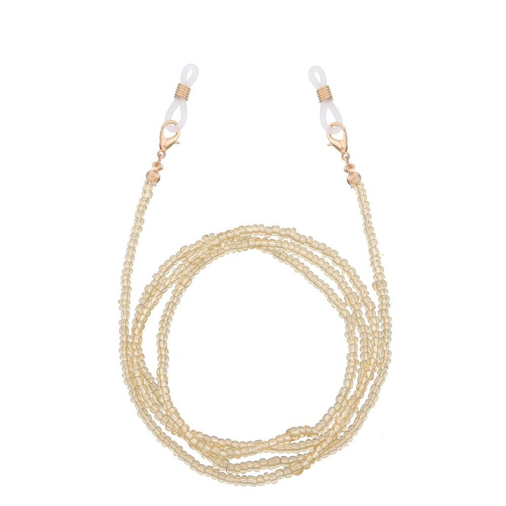 Цепочки для солнцезащитных очков в стиле бохо, металлическая цепочка, шнурок для очков, разноцветные бусины, цепочка для очков для женщин