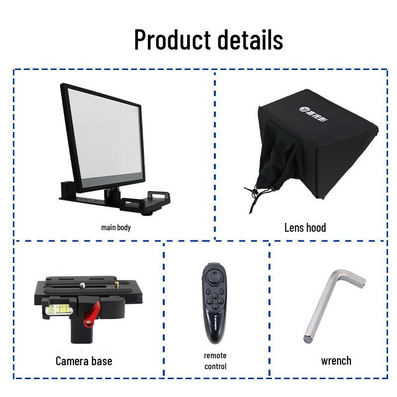 JiaShiYing Professional Teleprompter for Streaming & Recording