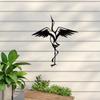 1 шт. Аист Металлический настенный декор Элегантное металлическое искусство для кухни, ванной комнаты, гостиной, спальни и крыльца | Универсальное украшение для дома