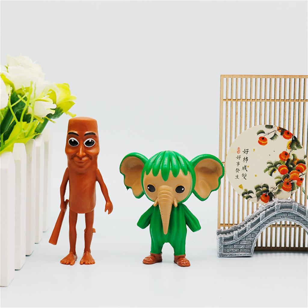 6 шт. Маленький набор кукол, украшения, модель куклы, украшение из АБС-пластика, детская игрушка, подарок