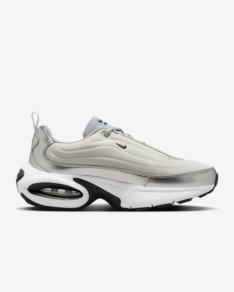 HM0256-001 Nike Air Max Portal SE Металлический серебристый Фантомный белый Черный (Женский)