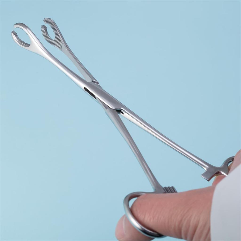 1pc Stainless Steel Body Jewelry Piercing Pliers Sponge Forceps Clamp Ear Lip Navel Nose Tongue Septum Piercing Tool