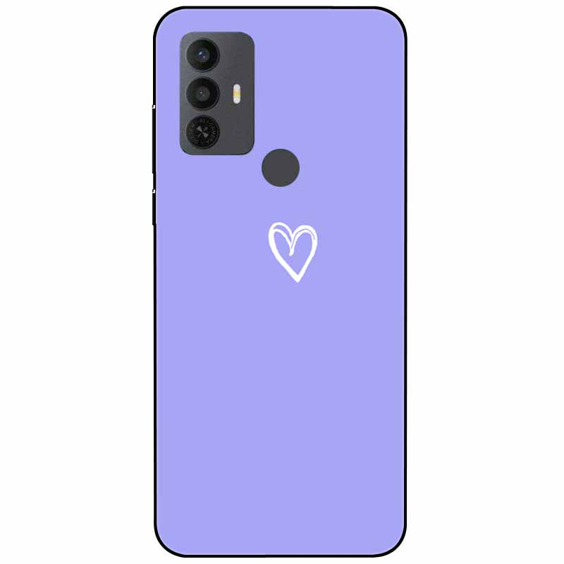 Phone Cover For Alcatel 1V 2021 Case Silicone Lovely Black Bumper Soft TPU Coque for Alcatel 1V (2021) 6002A 6002D 1 V Shells
