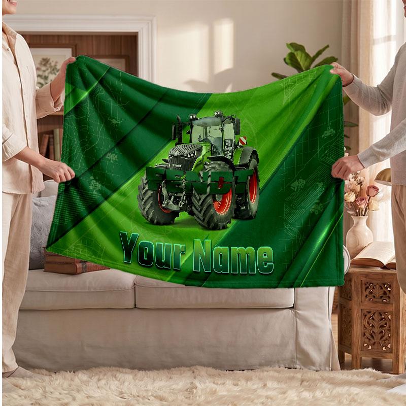 Фланелевое одеяло Fendt, Персонализированное мягкое плед с текстом имени, Декор для дома, Подарок