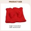 Dog Winter Hat Yarn Knitted Warm Head Wrap Pet Cap Accessories for Dogs Outdoor or Indoor Use