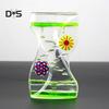 DYS домашний декор, движущиеся капельницы, масляные песочные часы, жидкий пузырьковый таймер, детский игрушечный стол