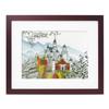 Olympus Silk Cross Stitch Embroidery Kit From World Heritage Sites and World Landscapes Neuschwanstein 7208 Off-White