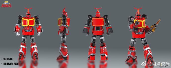 FLASH POINT STUDIO Transformation Kabutac Alloy Robot Подвижная фигурка Готовый продукт "AC" B-Robo