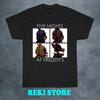Five Nights At Freddy's Мужская Черная Размер S-5XL