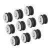 10Pcs Motorcycle Rubber Grommets Bolt Kit Replacement Accessories Fit for Honda Fairing Cowling