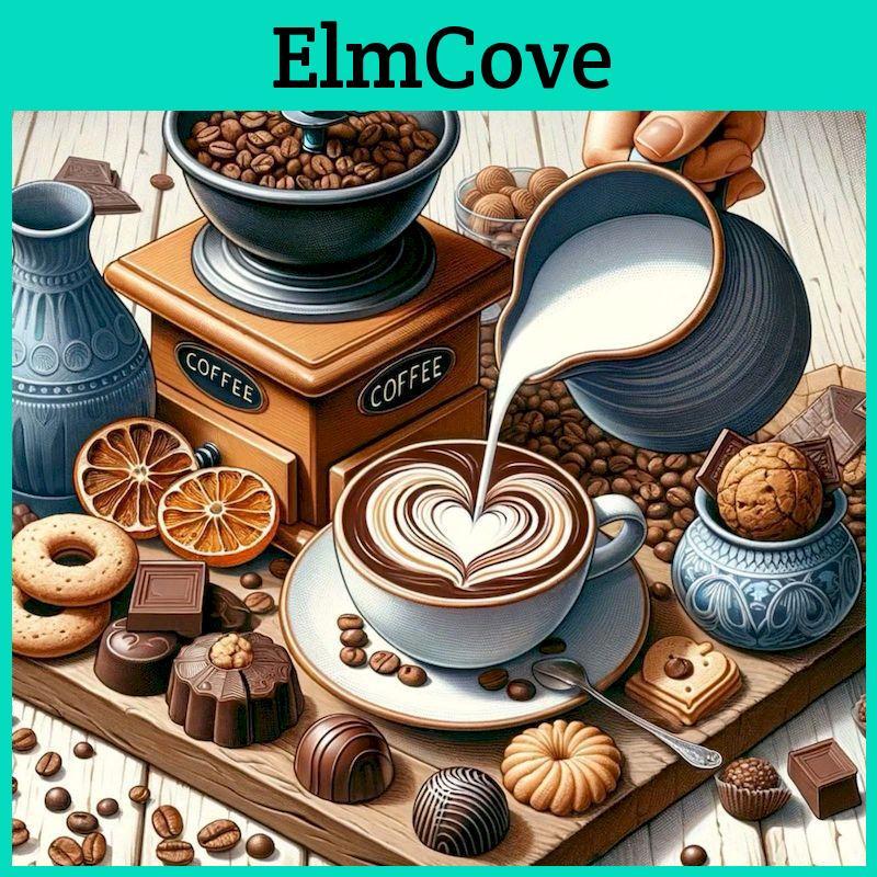 Diamond Landscape Painting Coffee Cup 5d Mosaic Embroidery Art Pictures Home Decoration Craft Kit