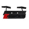 Car Styling 3D Chrome Black Badge Front Hood Grille Emblem Decoration For  Audi SQ3 SQ4 SQ5 SQ6 SQ7 RSQ3 RSQ4 RSQ5 RSQ6 RSQ7 RSQ8