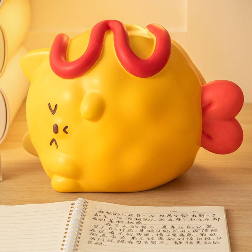 Vinyl Piggy Bank Large Capacity Saving Box Animal Figurines Money Boxes Home Decoration