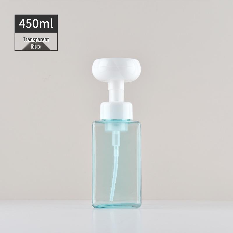 Square PETG Foaming Pump Bottle for Hand Sanitizer or Cosmetics (250ml, 450ml, 650ml)