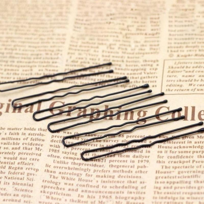 45Pcs / Set Women Ladies Round Toe U Shaped Hair Pins and Clips Bobby Pin Hair Pin Accessories