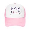 Unisex Women Ghost Gengar Caps HipHop Mesh Baseball Cap Snapback Caps Pokemon Anime Hat Trucker Hat Adjustable Fishing Hat Summer