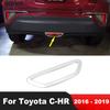 Для Toyota C-HR CHR 2016 2017 2018 Хромированная Накладка на Задний Бампер Стоп-Сигнал Лампа Аксессуары