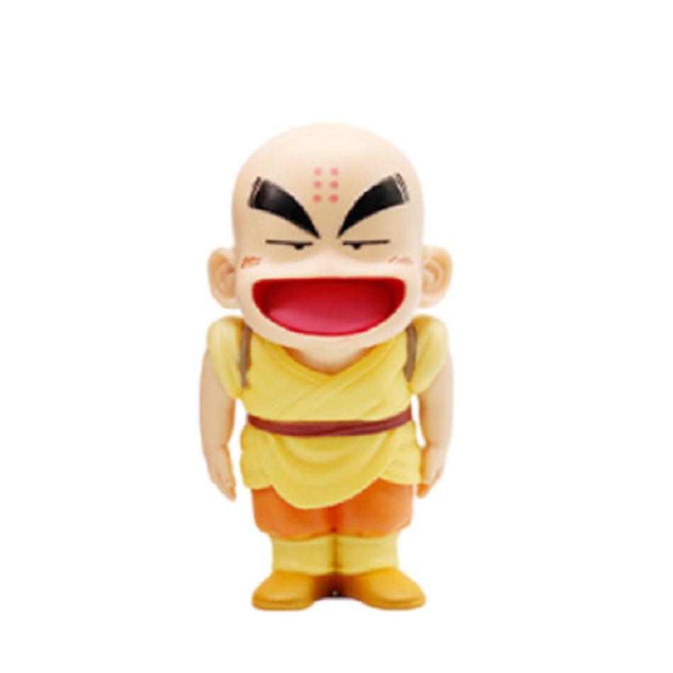 Игрушки Модель 1-6 шт. Фигурки Dragon Ball Z с коробкой Гоку Чи-Чи Бульма Криллин ПВХ Аниме украшение Коллекционная для фанатов аниме Подарок