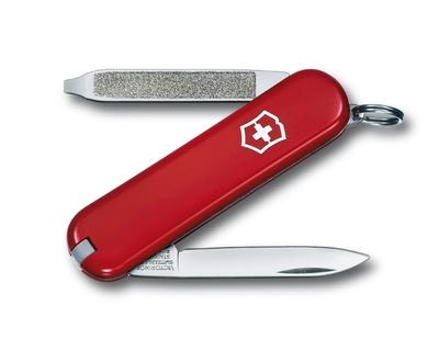 VICTORINOX Escort Swiss Army Многофункциональная плоская отвертка с гвоздем Swiss made with 6 Легкий нож, нож, для отдыха на природе, кемпинг,