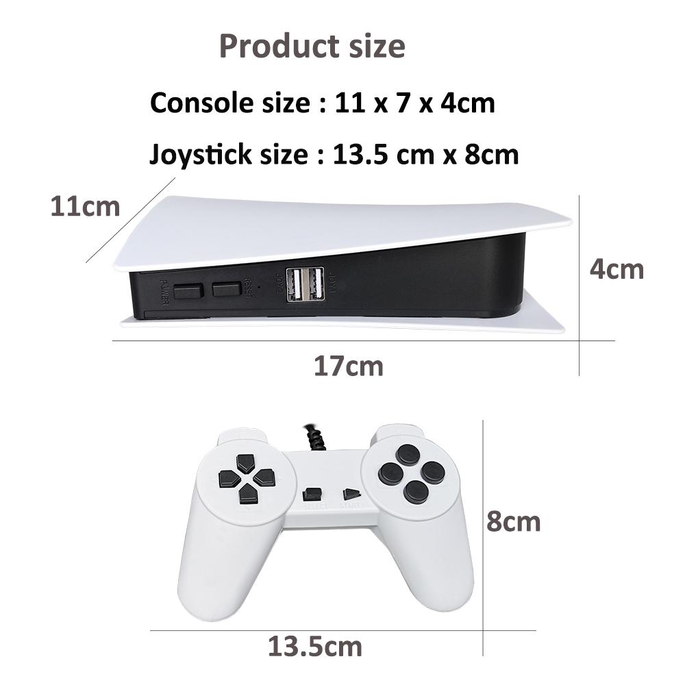 VAORLO Game Station 5 Video Game Console With 200 Classic Game 8 Bit TV Consola Retro Handheld Kids USB Wired Gaming Player AV Output