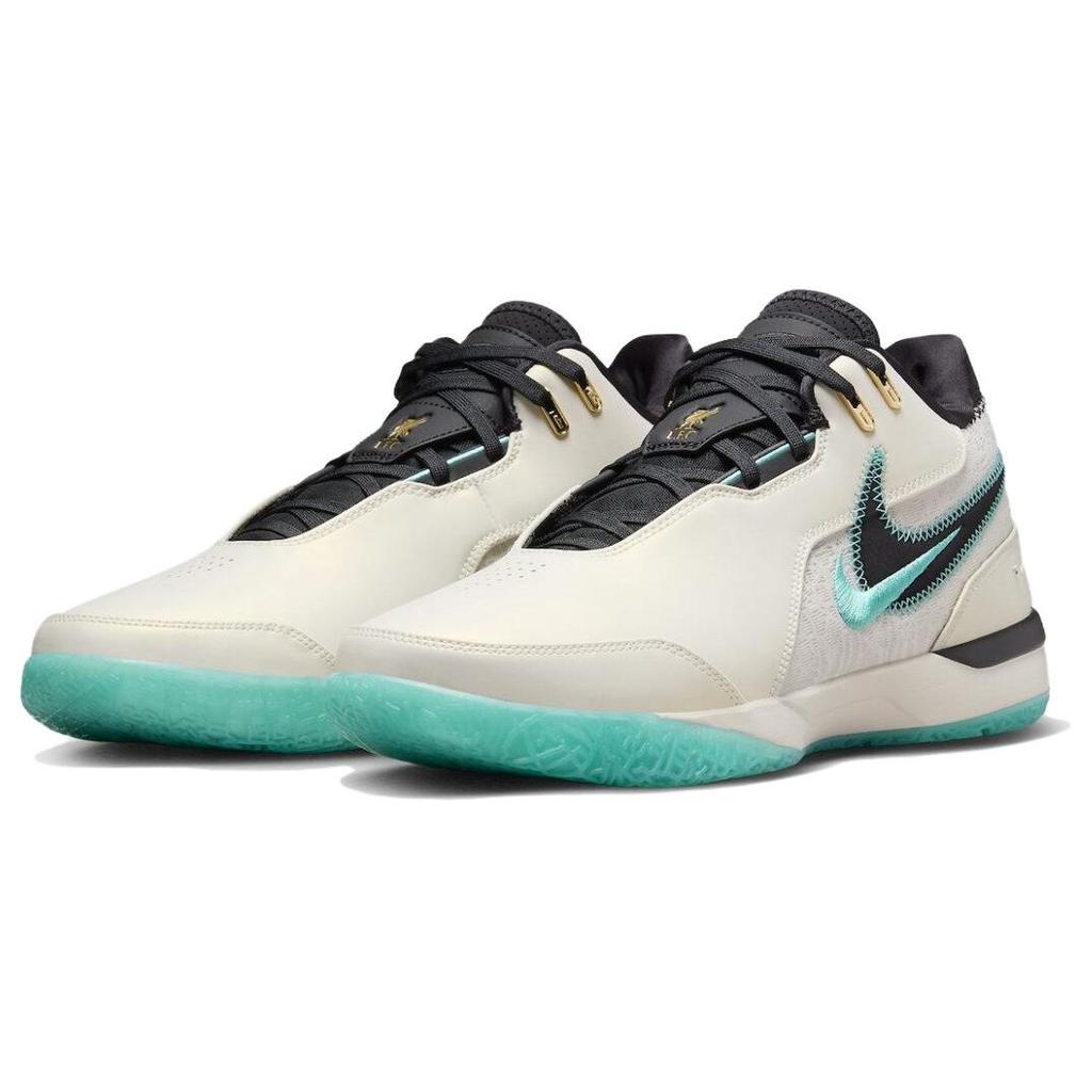 Ливерпуль. x Nike Zoom LeBron NXXT Gen AMPD Светлый орех Джинсовый бирюзовый Мужские кроссовки Кремовый Светло-орехово-коричневый Черный FJ1566-101