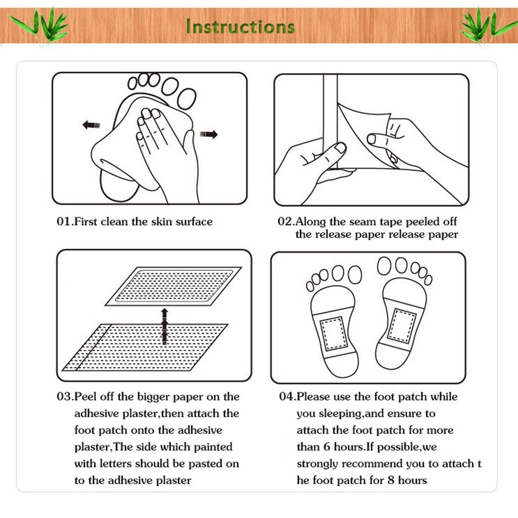 50 шт. пластырь для ног, клейкий травяной стикер для похудения, уход за здоровьем, массаж, детоксикация, подушечки для ног, очистка тела от токсинов, обезболивающий пластырь