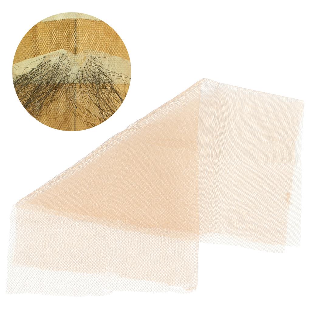 30x30cm Film Makeup Lace Net Lace Wig Fake Beard Lace Closure Making Supply Accessory