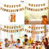 Fall Festival Paper Banner With 19 Letters For Thanksgiving Party Scene Decoration