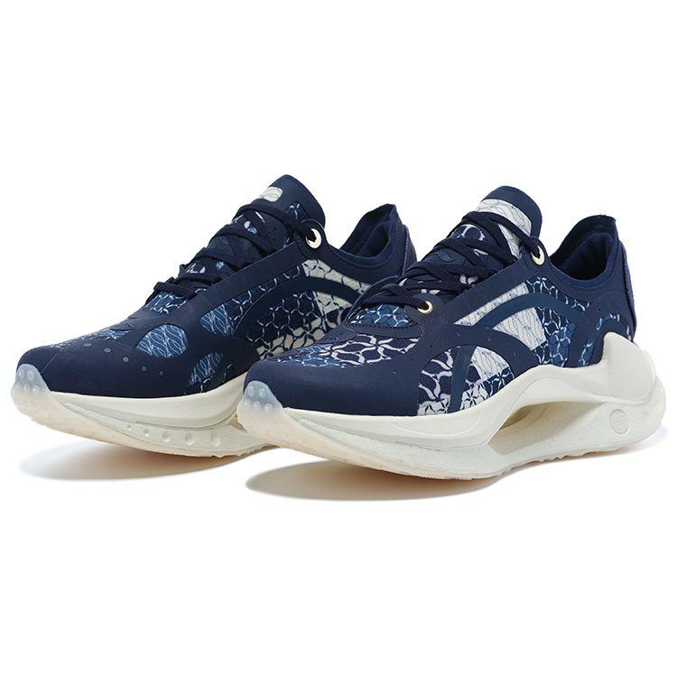 Li-Ning 1990 Absolute Shadow RMX легкие, с высокой отдачей, нескользящие, износостойкие, низкие, спортивные, повседневные, мужские кроссовки, синие ALFT001-1
