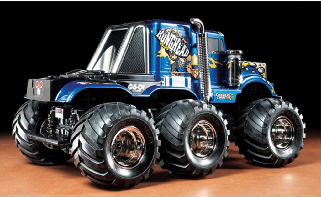 Tamiya Unisex Electric RC Car Series Kong Head 6 6 58646 1/18 No.646 × (G6-01 Chassis) Off-Road