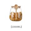 Hermetic Containers For Food Storage Pots Glass Jar With Lid Sealed Container Sugar And Tea Cans Airtight Kitchen Coffee Jars