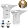 Convenient Usb Rack Living Rooms Switch Rack Phone Charging Holder Barthroom Storage Outlet Shelf