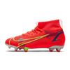 Детские кроссовки Mercurial Superfly 8 Academy MG GS Bright Crimson Indigo Burst Оранжево-белый металлик-серебристый CV1127-600