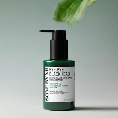 Bye Bye Blackhead 30 Days Miracle Green Tea Tox Bubble Cleanser 120 г (3 варианта)