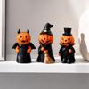 Halloween Pumpkin Ghost Ornaments Festival Party Home Desktop Decoration Resin Ghost Doll Car Resin Decoration