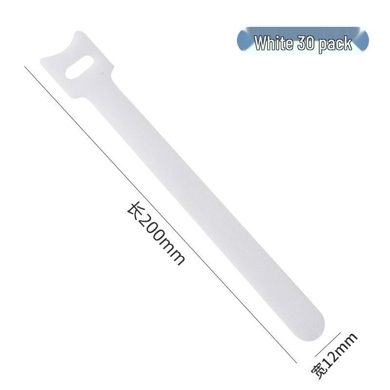 Hook and Loop Strap for Organizing Wires, Cables, and Charging Cords