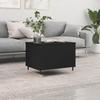 VidaXL Coffee Table Black 60x44.5x45 Cm Engineered Wood 830941