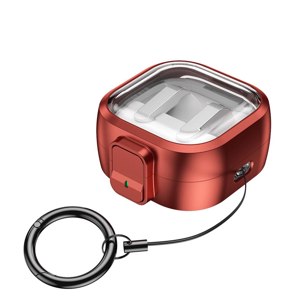 Прозрачный чехол Keysion с замком для наушников-вкладышей Samsung Buds4 4 Pro, ударопрочная крышка из твердого поликарбоната для Galaxy Buds 4 Pro