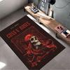 Skull Art Guns N’ Roses Design suitable as a non-slip mat for the living room or bedroom sofa