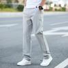 Spring and Summer Loose Straight Casual Trousers Men's Korean Version of the Trend of Business Elastic Suit Trousers Versatile Large Size Trousers
