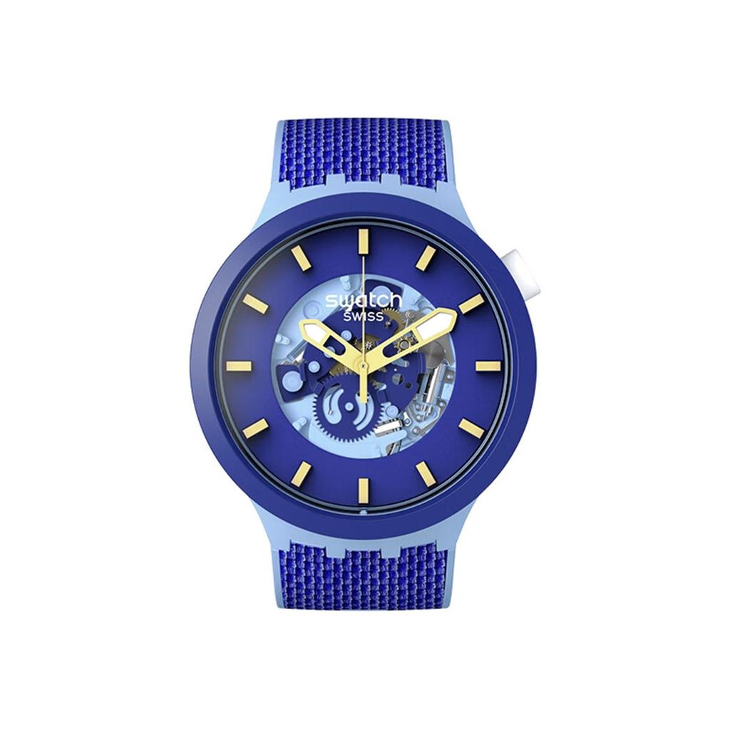 Swatch Унисекс 43мм Синие Часы SB05N105 SB05N105