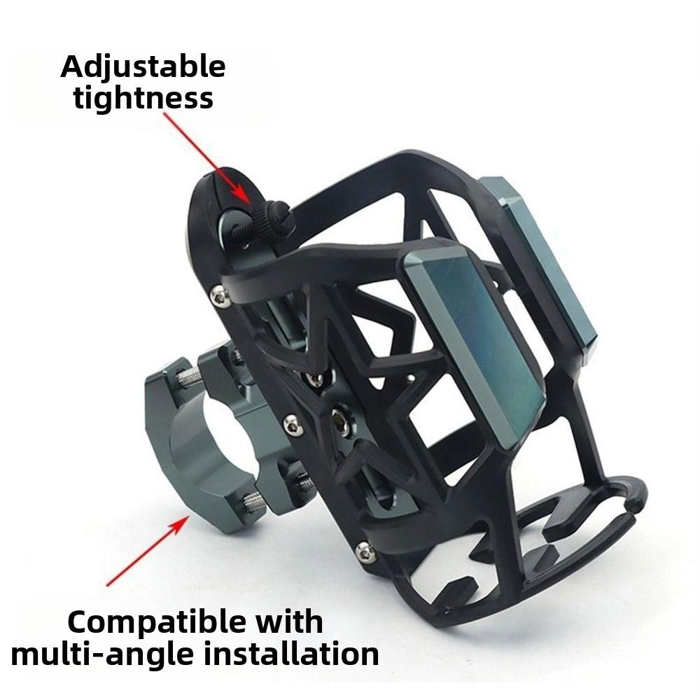 360 Degree Rotatable Motorcycle Bumper Cup Bolder Universal Cup Holder Cycling Accessories