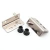2pcs Pivot Hinges Heavy Duty Concealed Shaft with Bushing for Cabinet and Wooden Door Applications Iron Material