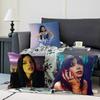 Кения Ос Певица Пылезащитный чехол для подушки Спальня Детская вечеринка Украшение Наволочка