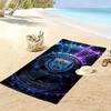 Manchester City F Print Beach Towel, Large Soft Quick Dry Towel for Beach Camping Swimming